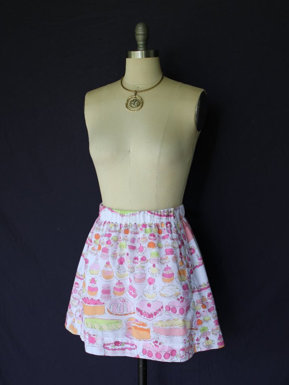 Lilly Pulitzer let them eat cake Cissy mini dress skirt rare S - Picture 4 of 10
